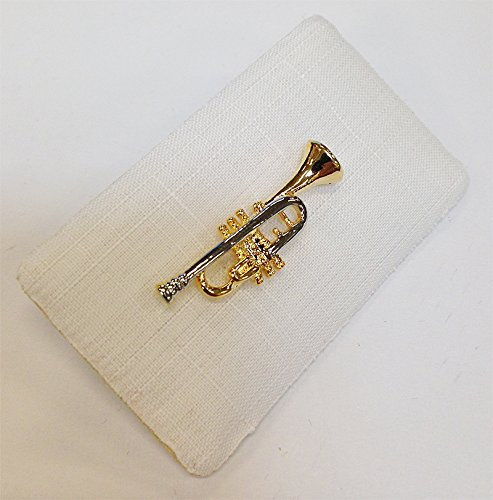ART OF MUSIC Anstecker Trompete Gold