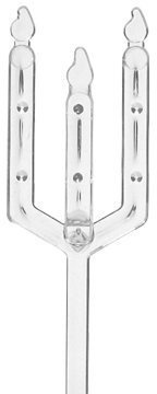 Super Z Outlet 9 Plastic Straight Head Floral Picks Card Holders for Weddings, Birthday Parties, Events, Decorations (50 Pieces)