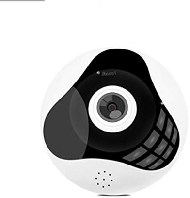 Chenzinan 360° WiFi Panoramic Wireless Indoor Home Security Camera Fisheye No Dead Angle Webcam HD Night Vision
