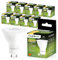 Lumiled GU10 LED 6W 3000K Warmweiß Leuchtmittel 580 lm Birnen kann Ersetzen 50W Halogen. AC 230V, Abstrahlwinkel 36° Reflektorlampen Reflektor Strahler Licht Energiesparlampen 10er-Set Lampen