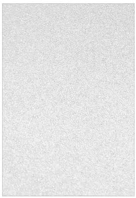 Sixstore 10 cartoncini glitterati A4 da 250 g/m², colori misti, carta glitterata, formato A4, per decorazioni fai da te (argento)