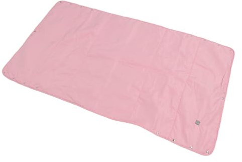 VGEBY Elektrische Heizdecke, 3 Heizstufen, Heizdecke, Waschbar, Faltbar, Baumwolle, Heizdecke Zum Erw?rmen von Schultern und Beinen (PINK)