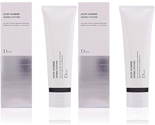 Dior Homme D/Syst.Gel Nettoy.Micro-Purifiant 125 ml - Reinigungsgel, 2er Pack (1 x 1 Stück)
