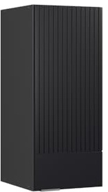 Vicco Hängeschrank Fame-Line, Schwarz gestreift, 30 cm | MDF-Front · Soft-Close · 2 Einlegeböden · Metallgriffe · ✓ Praktischer Stauraum