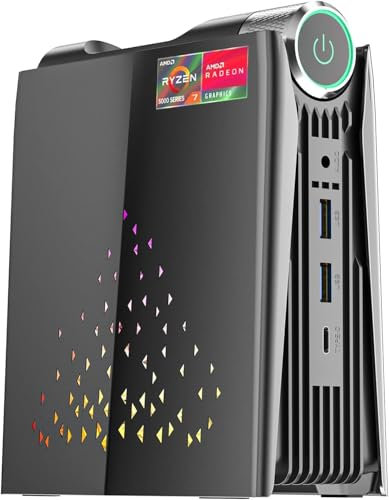 ACEMAGICIAN M1 Mini PC, AMD Ryzen 7 6800H (8C/16T, up to 4.7Ghz), 16GB DDR5 512GB M.2 SSD Windows 11 Pro Mini PC with AMD Radeon 680M | 4K Triple Display | Type-C | WiFi6 | BT5.2