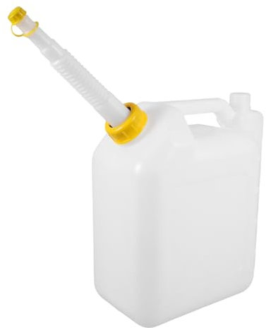SEWOART 4l Oil Mixing Bottle Oil Pipe for 2-Stroke Engine Chainsaw and Lawnmower Translucent Graduated Measuring Container Petrol for Motorcycle and Garden Equipment