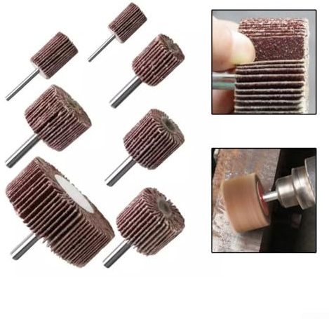 80 Grit Sanding Flap Wheel Disc for Electric Drill and Grinder Abrasive Grinding Tool for Metal and Non Metal Polishing (50mm)