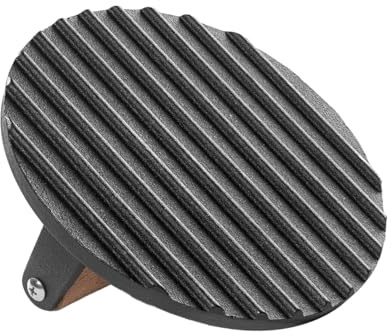 1 KG Burgerpresse, 5.5 Zoll Premium Gusseisen Burger Smasher, mit Hitzeabweisendem Griff, Professionelles Burgerpresse Grillzubehör, für Flat Top Grill, Hamburgerpresse und Squeeze Grease ﻿