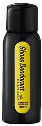 Shoe Deodorizer, Natural Odor Eliminator - Extra Strength Formula Long-Lasting Antibacterial Shoe Freshener, Instantly Eliminates Odours, Fast-Acting Formula, Works on All Footwear Types 100ml
