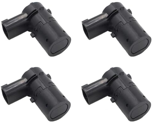 Sensores Aparcamiento Coche 25994-ZC10A para Infiniti QX56 2004 2005 2006 2007 2008 2009 25994ZC10A 4 Piezas Sensor Parachoques Marcha Atrás Estacionamiento Automóvil Sensores Alerta Sonido
