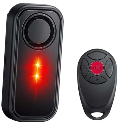 Sistema de seguridad antirrobo para motocicleta, alarma de vibración súper fuerte con sensor de movimiento con control remoto