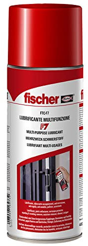 Fischer FTC-F7 Spray Sbloccante Rapido, Lubrificante Detergente Protettivo Multifunzione 400 ml, 519750