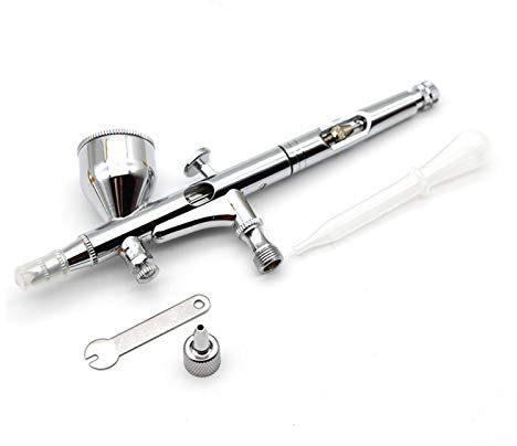 Airbrush kit 0.2MM Gravity Feed Dual Action Airbrush Paint Spray Airbrush Sprayer Pen For Needle Body Paint Nail Art Body Tattoo Cake Toy Models air brushes for painting