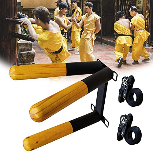 Wing Chun Dummy De Madera, Equipo De Artes Marciales para Boxeo, Material para Entrenamiento, Boxing Entrenamiento Taekwondo Karate Judo (Size : 3 Spring Hands)