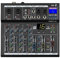Weymic F4-Pro Professional Mixer | 4-Channel 2-Bus Mixer/w USB Audio Interface for Recording DJ Stage Karaoke Music Application