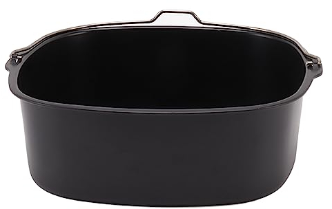 aqxreight Kuchenfass-Fritteusen-Zubehör, Metall-Antihaftbeschichtung, Backform mit Griff, Universell für die Meisten Fritteusen (7 Zoll)