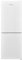 White Knight AT5048W Freestanding Low Frost Fridge Freezer - White - E rated, H145 x W49.7 D56 (cm)
