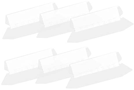 HAPINARY 25stücke Teiliges Transparente Kunststoff-ordner-etiketten Mit Schnellidentifikation Wiederverwendbare Hängeregister-reiter Für Schule Büro Und Effiziente Dokumentenorganisation