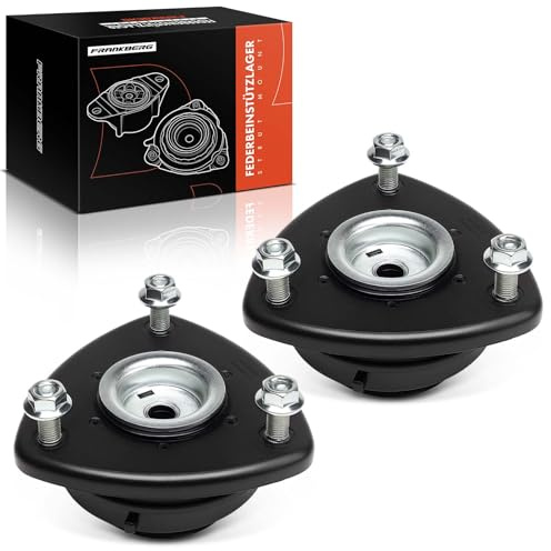 Frankberg 2x Domlager Federbeinstützlager Vorne beidseitig KD3534380C | Kompatibel mit 2 DJ DL, CX-3 DK, CX-5 GH KE, CX-5 Van KE, 3 Stufenheck BM, 6 Stufenheck GJ GL, CX-5 KF, 3 BM BN