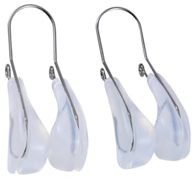 DONFAMDS Nose Bridge Straightener Nose Lifting Clip 2pcs Soft Adjustable Beauty Tool for Facial Contouring Daily Use