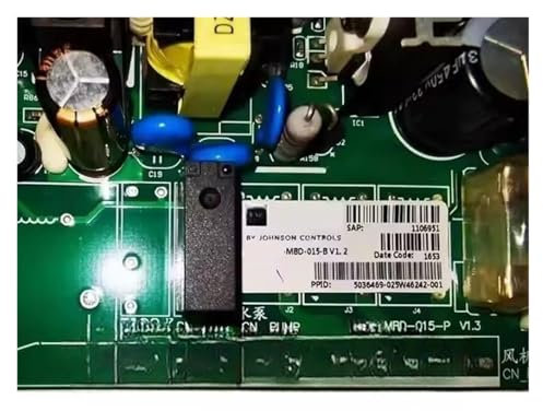 XPBTBSUS Accessoires De Carte Mère De Climatiseur, Compatibles for York, Climatisation 1106961 Carte Principale Interne Multi-Split 1106951 YVCK 8853 YDCK025W46242-001 YDCP 1068213 MBD-01-BV1.2.