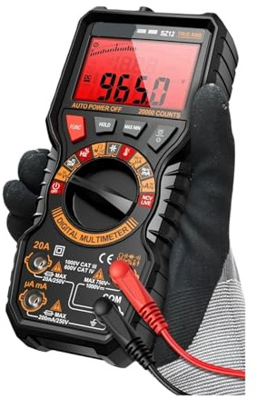 Multimètre Numérique SZ12 20000, Multimètre De Courant, Mesure De Résistance Et De Capacité, Outil De Test, Testeur De Tension AC/DC(SZ12 Pro 2)