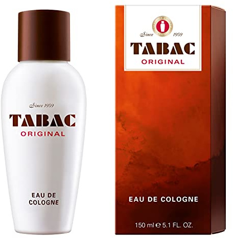 Tabac® Original | Eau de Cologne - Original Seit 1959 - würzig-frisch - dezente männliche Pflege - zeitloser Männerduft | 150ml Splash