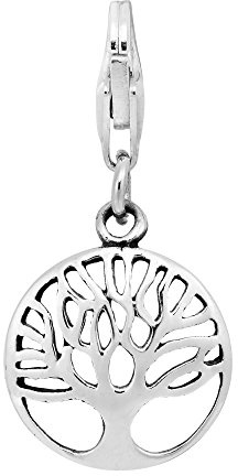 AeraVida Pendentif ou breloque en forme d'arbre de vie en argent 925