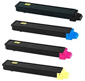 4x Original Kyocera Toner TK5140 TK 5140 für Kyocera Ecosys P 6130 CDN - BK, Cy, Pa, Ye - Leistung: BK ca. 7000 / Farben ca. 5000 Seiten/5% -