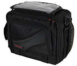 Haberland Unisex – Erwachsene Lenkertasche-2179426905 Lenkertasche, Schwarz,