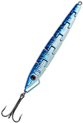 Storfisk fishing & more Norwegen Island und Ostsee Pilker (100 g, 150 g, 300 g) mit Drilling Meerespilker 6-TLG. sektioniert zum Angeln