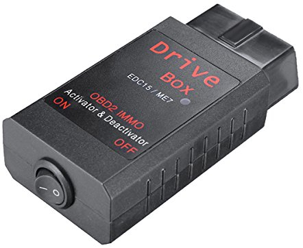 Alamor Unidad De Caja Edc15/Me7 Obd2 Immo Desactivador Activador para Audi Skoda VW Golf Seat