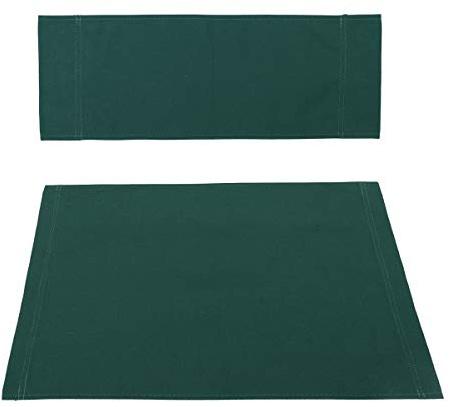 TuToy 4 Farben Casual Directors Chair Canvas Seat Back Cover Ersatz Kit - Grün