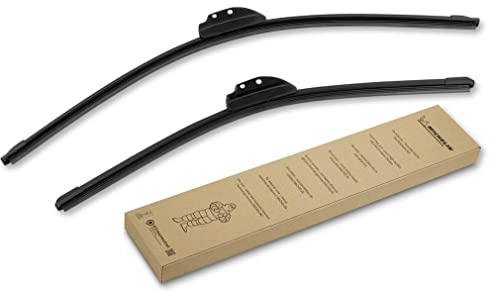 MICHELIN Perfect Fit 155 Scheibenwischer Set | Ford FIESTA 6 (2001-2008), HYUNDAI I10 | 550/400mm | Gelenkfreie Wischerblätter | Perfekte Passform, Geräuscharm | Nachhaltige Verpackung