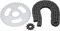 Pwshymi T8F - Kit de piñón de cadena, juego de cadena de engranajes T8F de acero duradero de alta potencia modificado para karts Piezas de conversión para bicicletas eléctricas