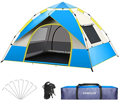 KOMCLUB Camping Zelt Automatisches