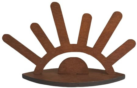 Marjoramy Ringhalter,Schmuckständer, Ständer für Wohnaccessoires, Ringständer aus Holz für Ringe, Ohrringe, Armbänder, Halsketten