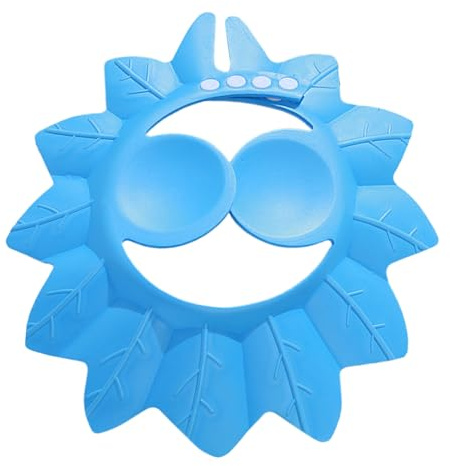 Gorro de ducha – Visera de baño para niños, protector de champú con protección ajustable, protector de sombrero de baño, accesorio de lavado de pelo para la hora del baño, visera ajustable