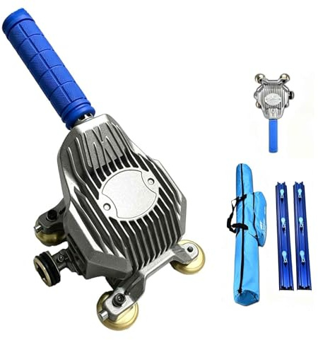 Tagliapiastrelle Manuale Professionale, Per Lastre In Porcellana Di Grande Formato, Guida Precisa, Kit Di Attrezzi Per Punteggio Con Rotella Di Spinta Con Ventose E Binari Di Giunzione