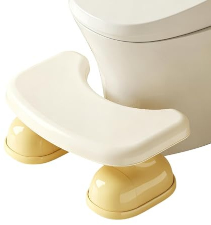 Lunaobrik Panca per WC per piedi, alzata antiscivolo per vasino, sgabello per la cacca, per doccia di famiglia, comodino, vasca da bagno, cucina, bambini, adulti e anziani