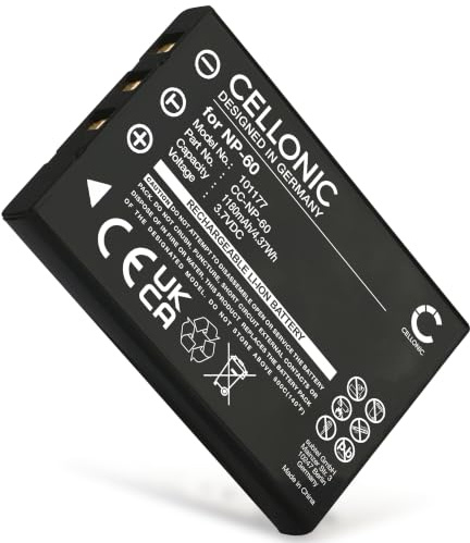 CELLONIC Akku kompatibel mit Aiptek Action HD, AHD 100, 200, 300, T8, NP-60
