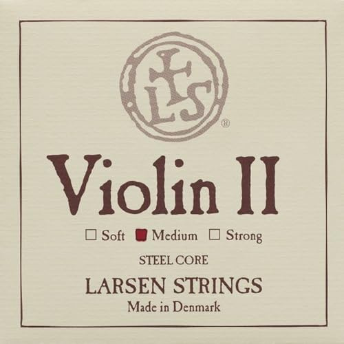 LARSEN STRINGS corde per violino Original Synthetic,Fibre Core A acciaio medio