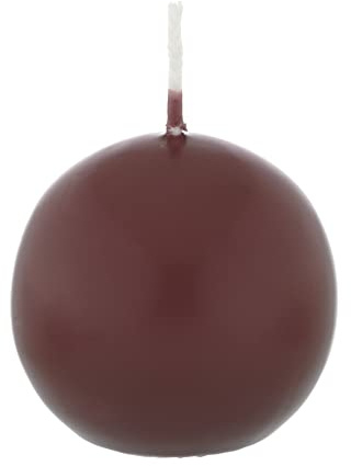 Kugelkerzen Bordeaux 6 cm, 16 Stück