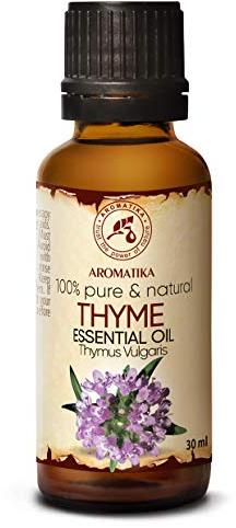Thymianöl 30ml - Naturreines Ätherisches Thymian Öl - Thymus Vulgaris Oil - Österreich - Guten für Beauty - Körperpflege - Wellness - Schönheit - Entspannung - Massage - Duft Diffuser - Raumduft