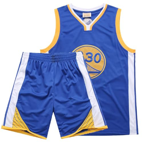 FUTERLY Completo Basket Bambino,2 Pezzi Maglia Basket Bambino,Senza Maniche Completo Baskets Ragazzo,Magliette Baskets Ragazzo e Pantaloncini 10-12 Anni,XL