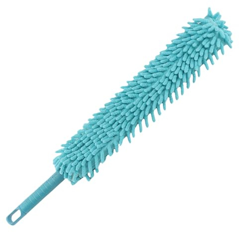 Brosse de Nettoyage de Voiture, Longue Brosse de Nettoyage en Microfibre Souple et Flexible