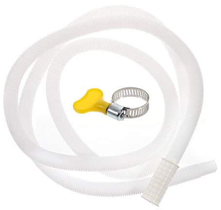Air Conditioning Drain Hose Extension with Stainless Steel Clamp, 205-210cm