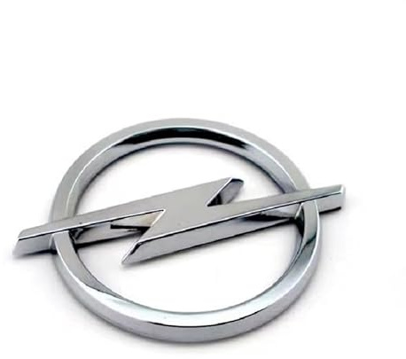 HORREX Auto Emblem für Opel GT 2006-2009, ABS 3D Aufkleber Ornament Abzeichen Logo Abzeichen Sticker Abziehbilder Front Motorhaube Kofferraum Auto Zubehör