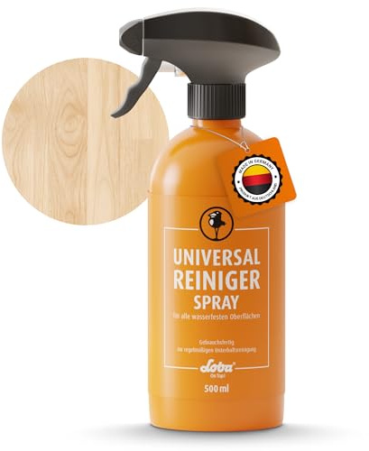 LOBA Universalreiniger Spray 500ml - Gebrauchsfertiger Universalreiniger für Oberflächen aus Holz, Laminat, PVC, Kunststoff - Putzmittel - Multispray Ohne Mikroplastik - Holzbodenreiniger