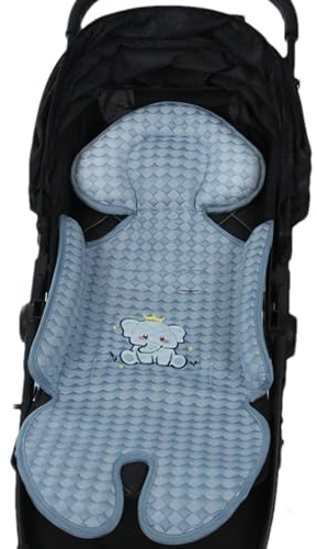Atmungsaktive Sommer Sitzeinlage, Sitzauflage aus Gel für Kinderwagen und Kindersitz, Kühlt und Schützt den Sitzbezug vor Flecken